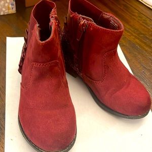 Jumping Beans Red Booties